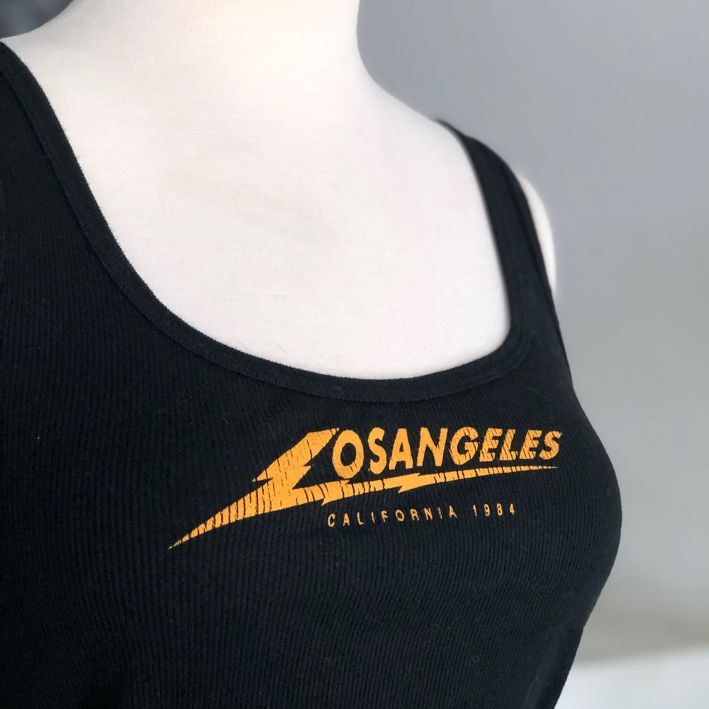 Los Angeles 1984 Rib Tank top - Picture 3 of 3